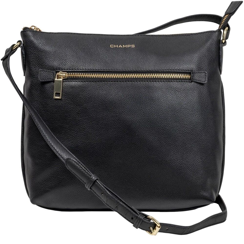 Champs Ladies Gala Collection Leather Crossbody Bag NWT